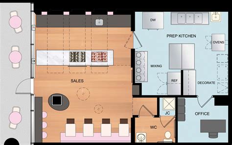 Ice Cream Shop Floor Plan - floorplans.click