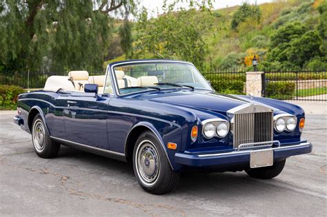 4,700-Mile 1993 Rolls-Royce Corniche IV Anniversary Edition for sale on ...