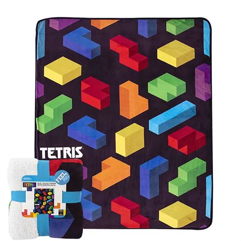 Tetris True Colors Oversized Silk Touch Sherpa Throw