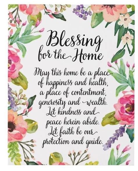 11+ Prayer New Home Quotes Blessings – Home