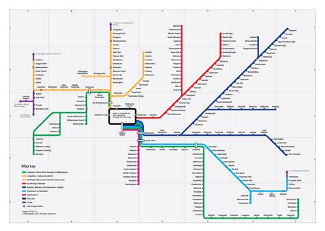 Train Station Map Melbourne - Map Of Stoney Lake