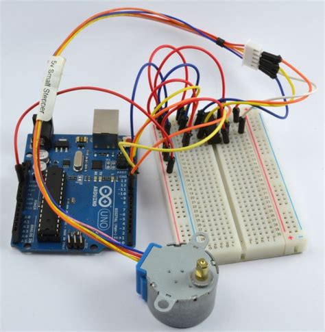 How To Control A Stepper Motor With An Arduino Uno - duino