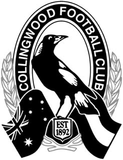 Collingwood FC Logo Black and White – Brands Logos