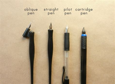 Calligraphy Pen Comparisons – The Postman's Knock