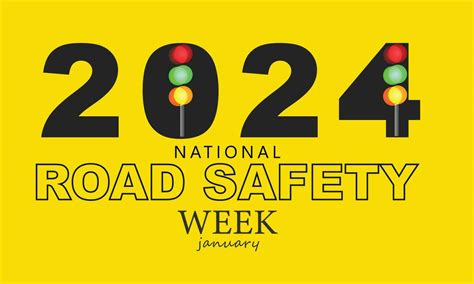 National Road Safety Week. background, banner, card, poster, template ...