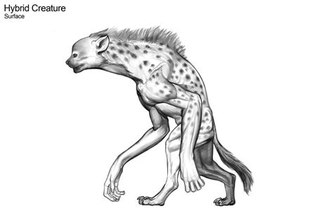 Raul Ramos - Creature Anatomy 01- Human Hyena Hybrid Terryl Whitlatch ...