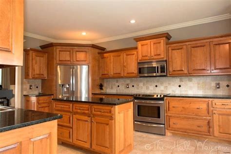 Yellow Kitchen Walls With Maple Cabinets Yellow Kitchen ... | Trendy ...