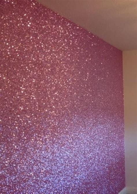 Pink Glitter Wall Paint