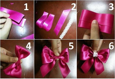 Diy Hair Bows (3 Ribbons) · How To Make A Ribbon Hair Bow · Jewelry on ...