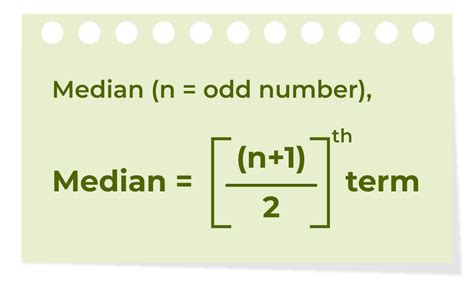 Mean Median Mode Definitions