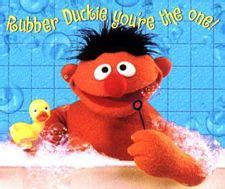 Sesame Street Rubber Duckie Song - themediocremama.com