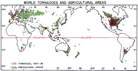 World Map Tornadoes | Kinderzimmer 2018