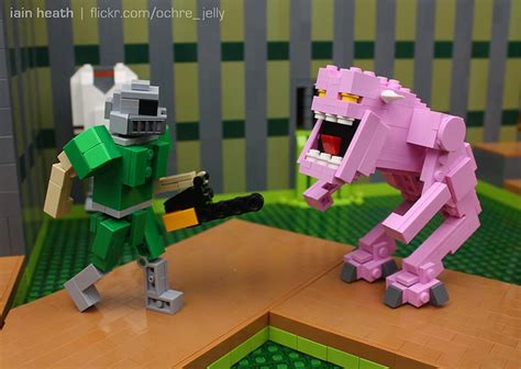 Incredible Lego Doom model (pictures) - CNET