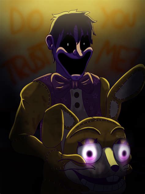 Do You Trust Me ? (Fan art Purple Guy/William Afton/ Glitchtrap) : r ...