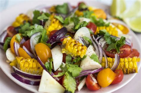 Charred Sweetcorn Salad | The Ideas Kitchen