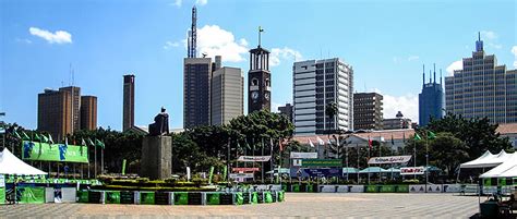 Google Map of Nairobi, Kenya - Nations Online Project