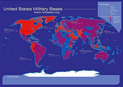 US military bases around the world : r/MapPorn