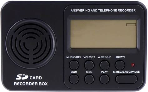 RecorderGear TR500 Landline Phone Call Recorder, Automatic Telephone ...