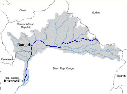 Ubangi River Map