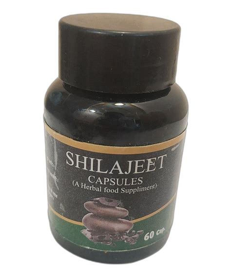 Shilajeet Herbal Capsule at Rs 270/bottle | Shilajit Capsule and Tablet ...