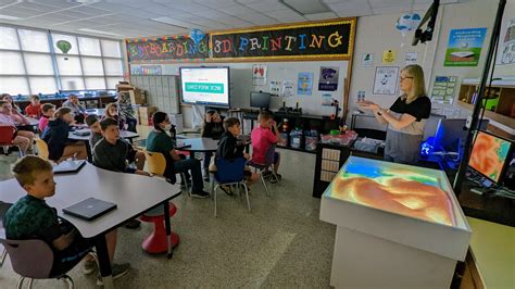 Silver Lake Elementary School builds its own augmented reality sandbox