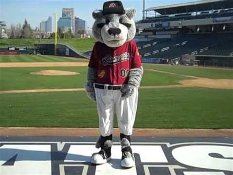 Dinger (Sacramento RiverCat's Mascot) Dance-Off Challenge - YouTube ...