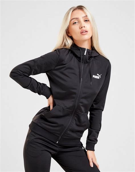 Buy Black PUMA Core Poly Tracksuit Women's | JD Sports | JD Sports Ireland