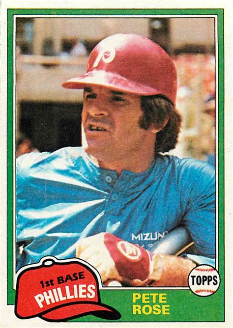 Baseball Cards Come to Life!: 1981 Topps Pete Rose