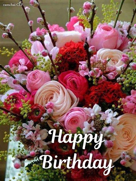 Birthday Wishes Beautiful Flowers