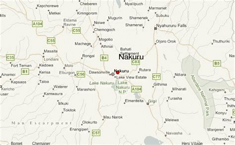 Nakuru County on the map – County Assembly Of Nakuru Official Website