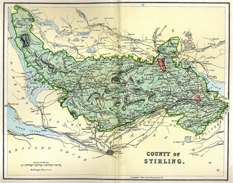 County of Stirling Map