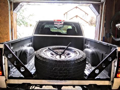 Bed braces and spare tire mount. : r/ChevyTrucks