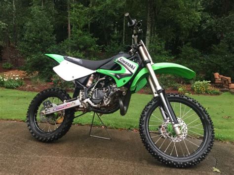 2009 Kawasaki KX100 motocross dirt bike green KX 100