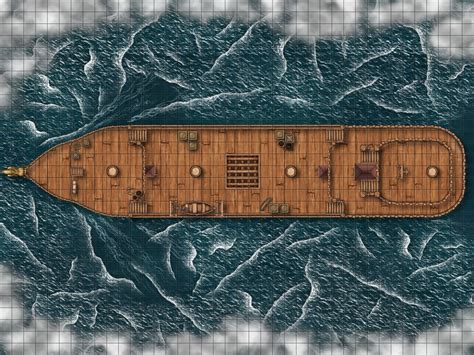 Ship Battle Map | Inkarnate - Create Fantasy Maps Online