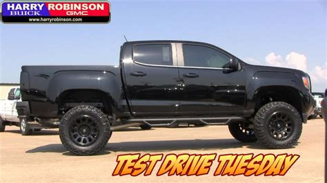 Test Drive Tuesday - 2016 GMC Canyon All-Terrain Lifted - YouTube