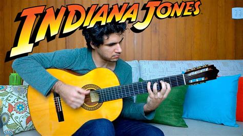 Indiana Jones theme song - Fingerstyle Guitar (Marcos Kaiser) - YouTube