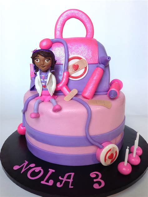 Doc Mcstuffins Birthday Cake - CakeCentral.com