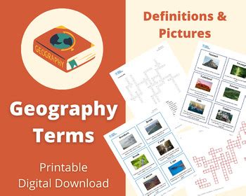 Geography - Terms (158) - Definitions & Pictures by 8MemoryResources