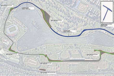 Albert Park circuit layout to change for 2021 Australian GP