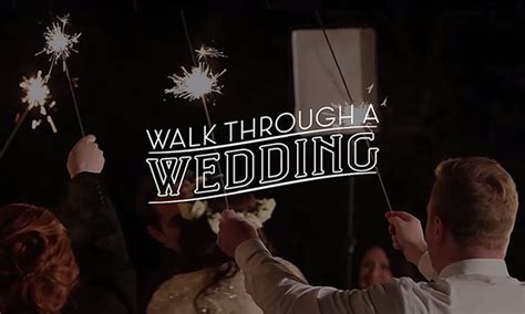 Walk Through a Wedding: 20 BTS Videos That Cover a Wedding from Start ...