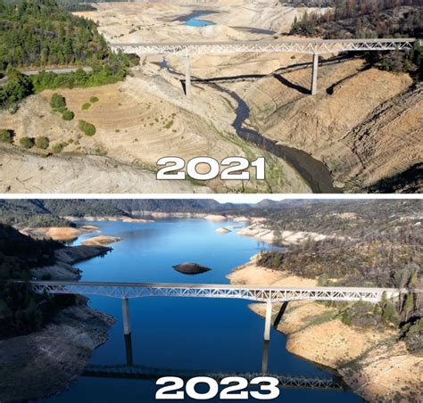 How California's Lake Oroville reservoir is recovering from droughts