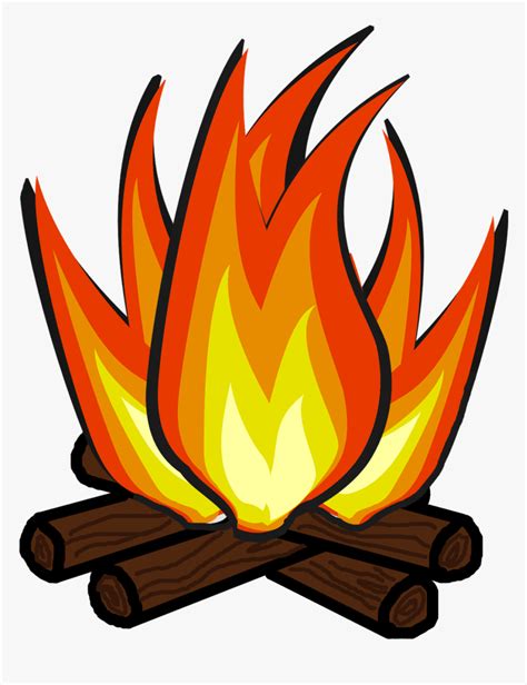 Clipart Of A Fire