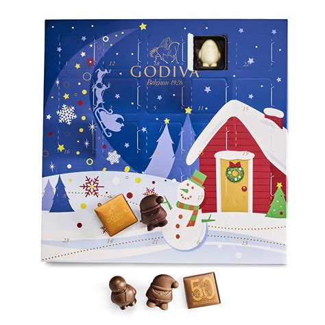 GODIVA Chocolatier Holiday Gourmet Chocolate Advent Calendar 2020 | eBay