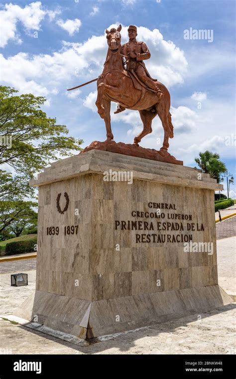 Statue of general gregorio luperon hi-res stock photography and images ...