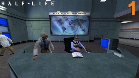 Let's Play Half-Life Ep.01 Welcome To The Black Mesa Research Facility ...