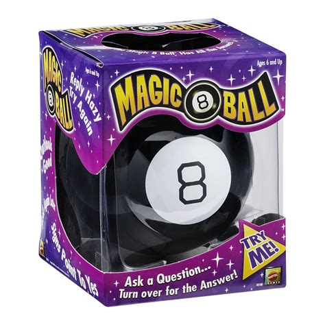 Mattel Games Collection - MAGIC 8-BALL (Shake to reveal the answer ...