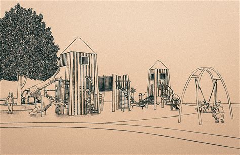 Playground Design Drawing