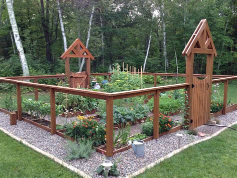 Vegetable Garden Fence Ideas Deer