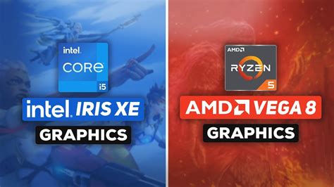 Intel Iris XE Graphics VS AMD Radeon Vega 7 Graphics! - Intel Core i5 ...