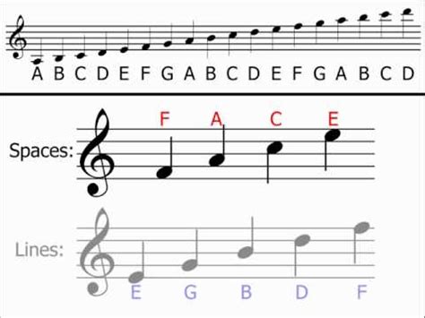 Music Theory - Treble Clef (Understanding & Identifying Notes) - YouTube